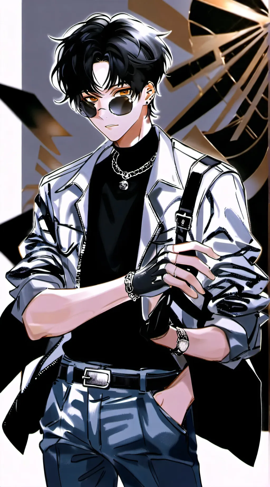 ai character: Max background