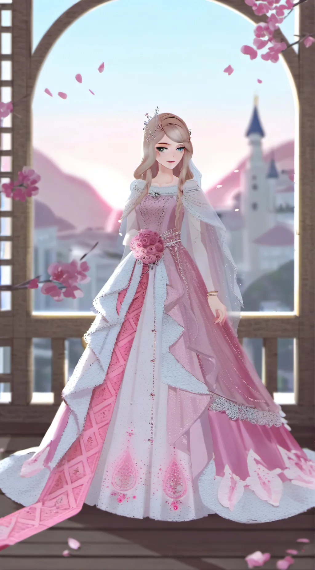ai character: princess background