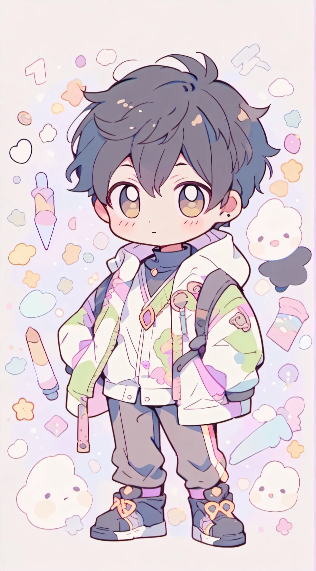 ai character: …poor sero (TW) background