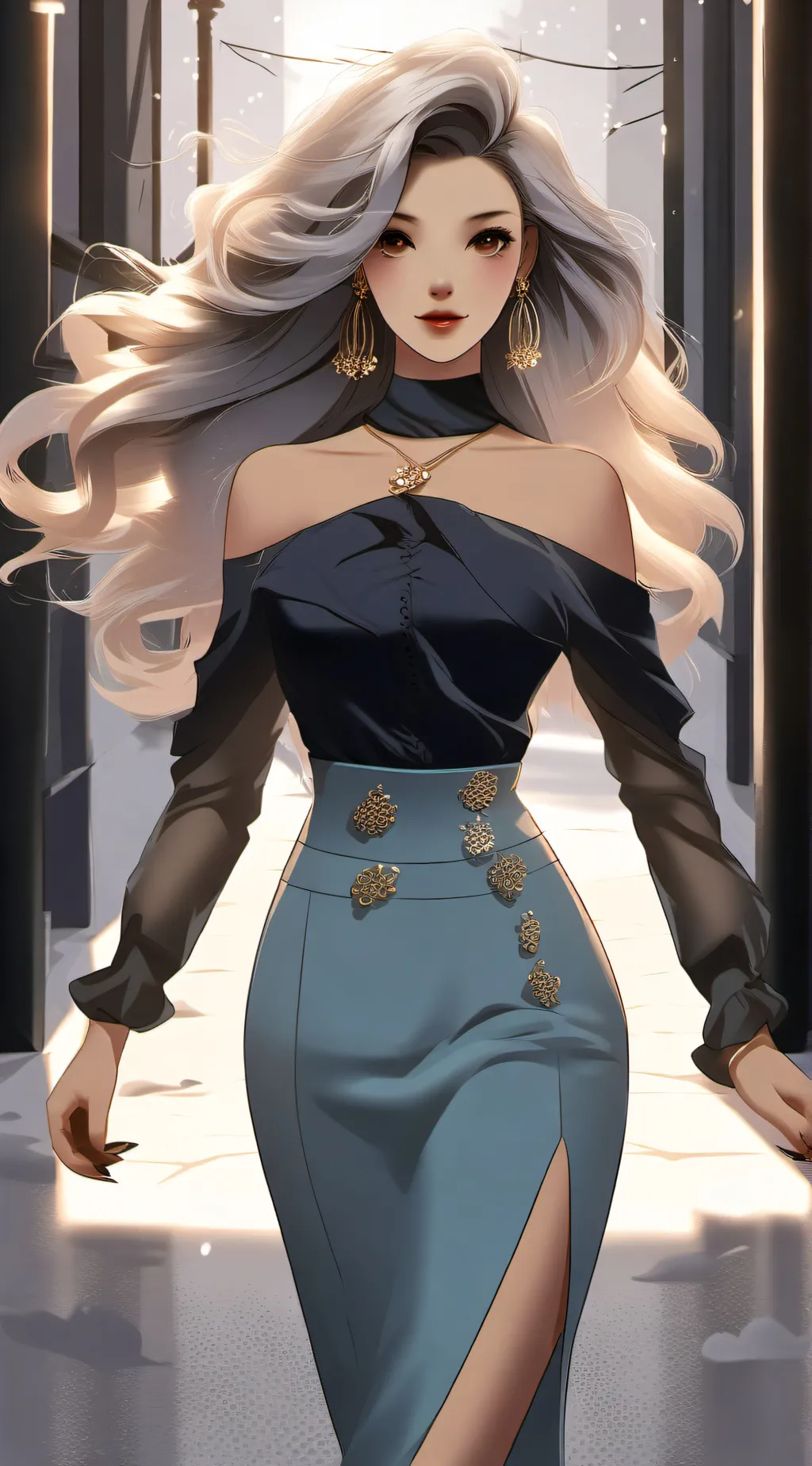 ai character: aly background