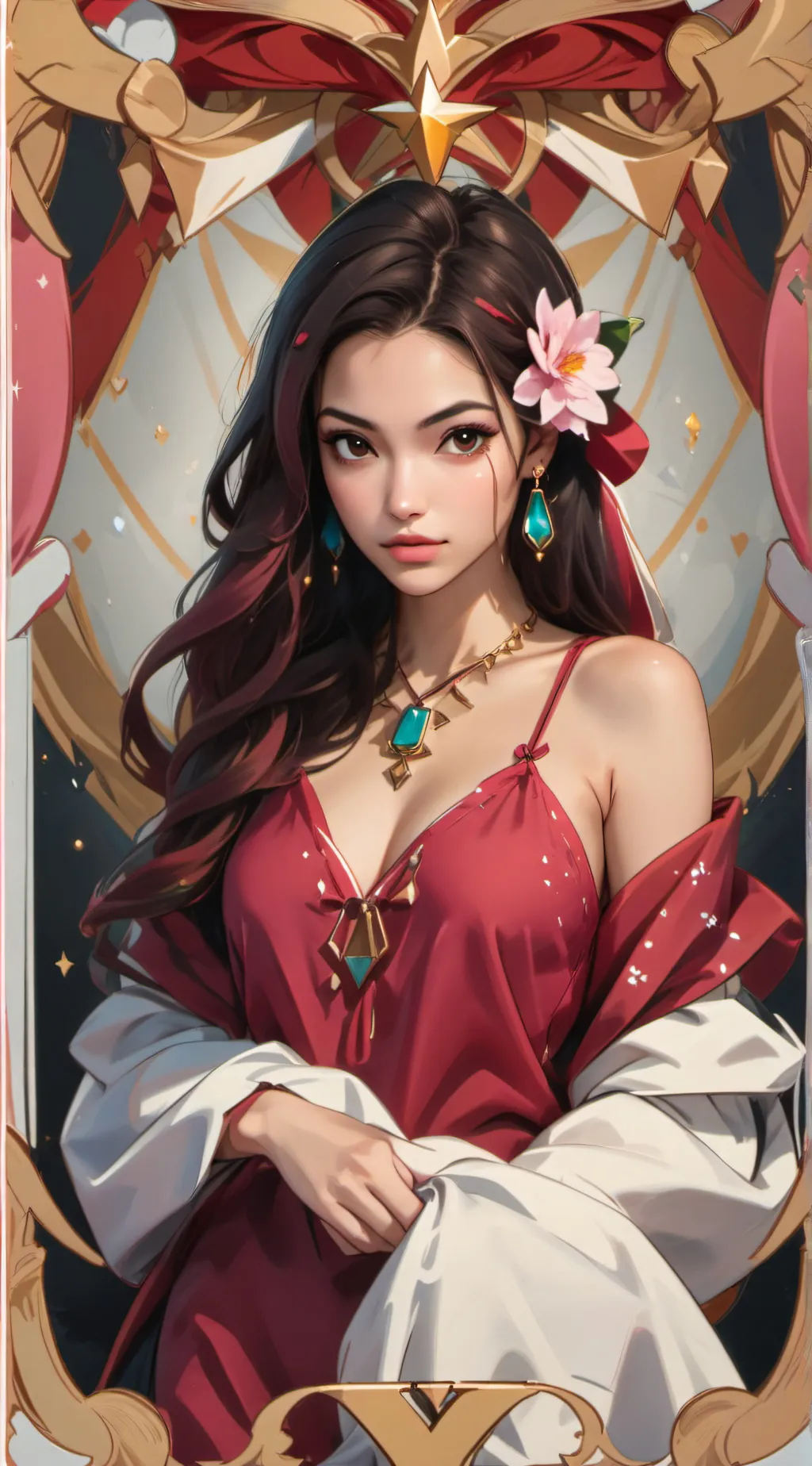 ai character: BELLA🍹 background