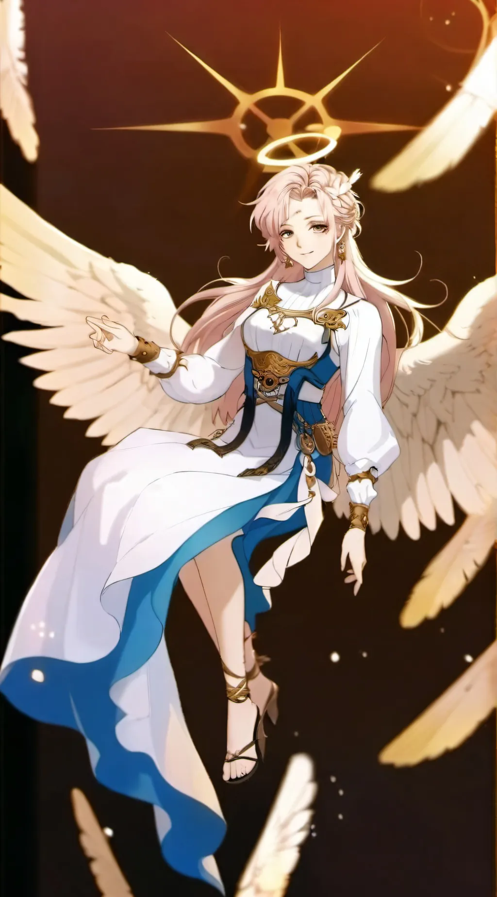 ai character: Angel background