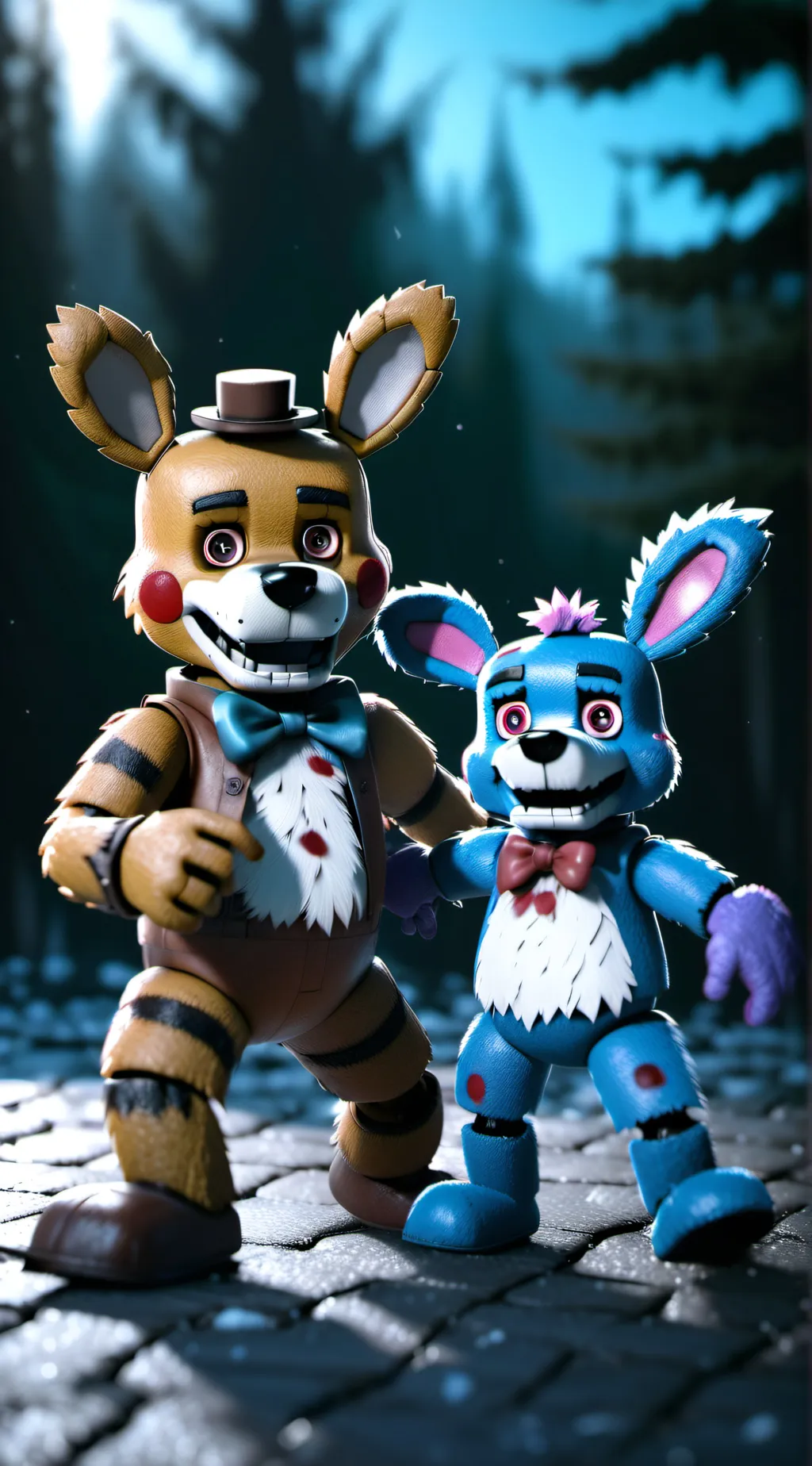 ai character: fnaf x you! background