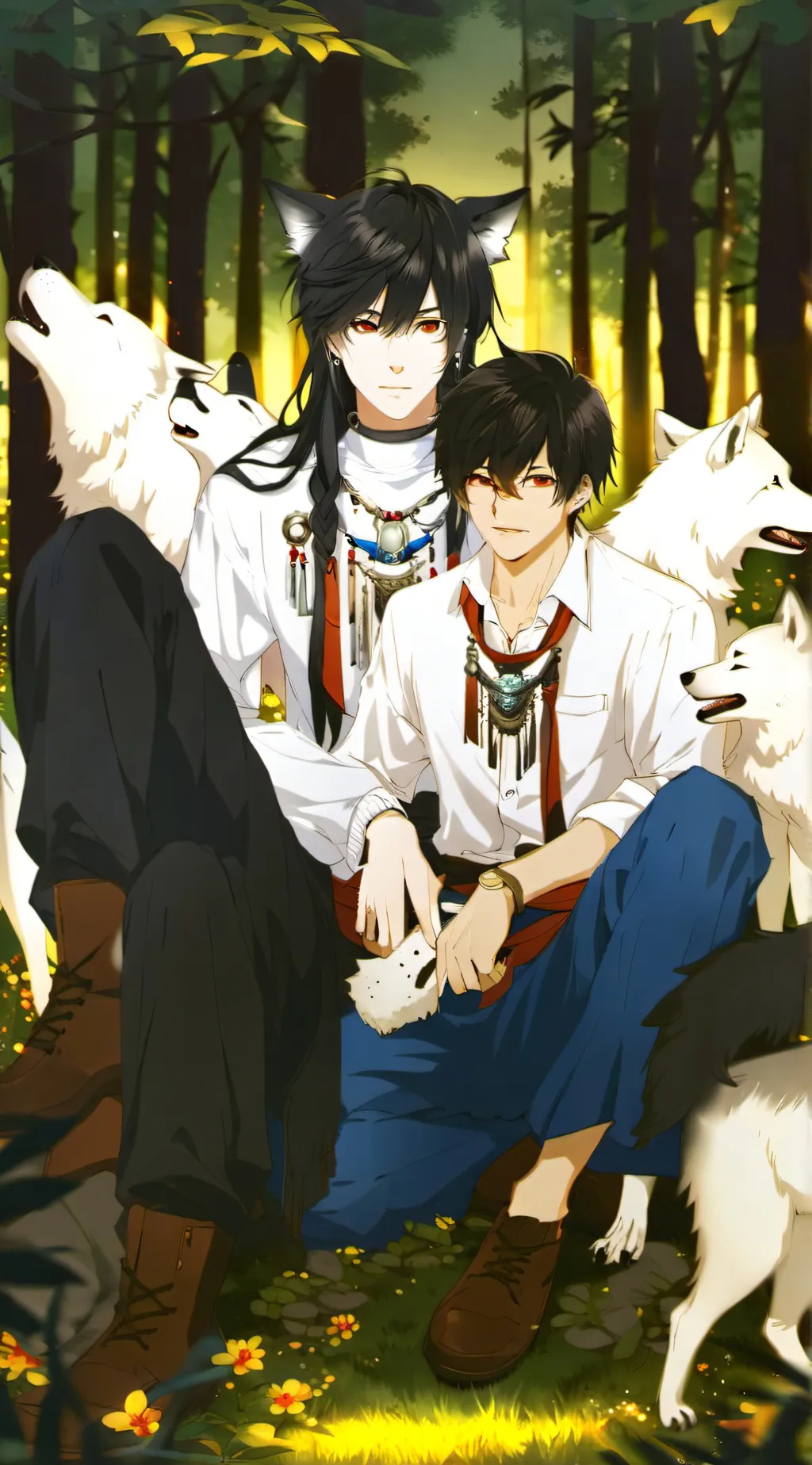 ai character: andrew background