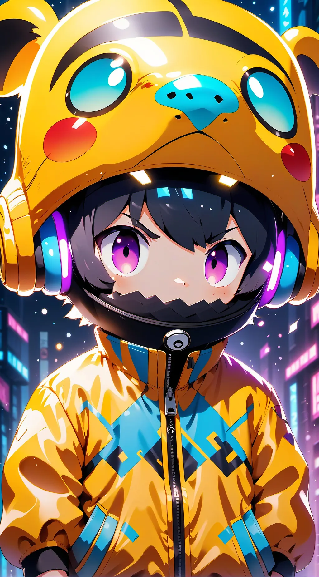 ai character: annoyinvg lil bro background