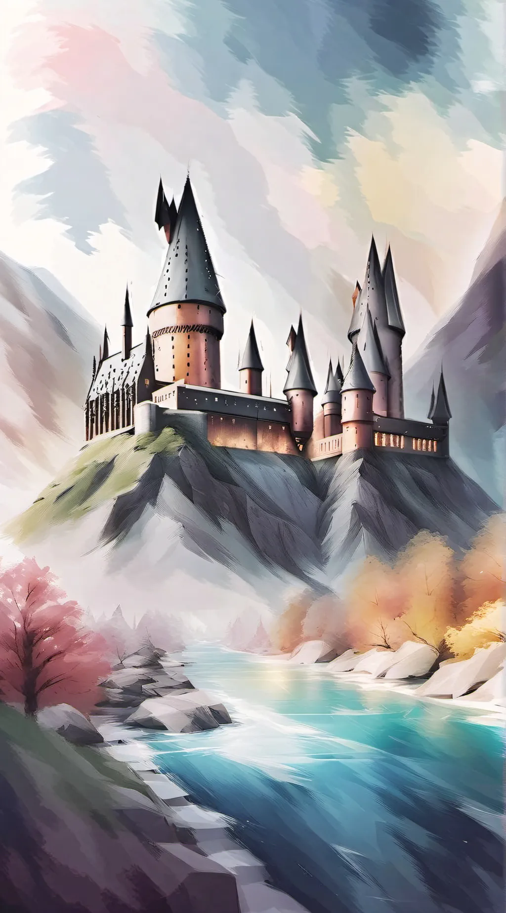 ai character: Hogwarts background