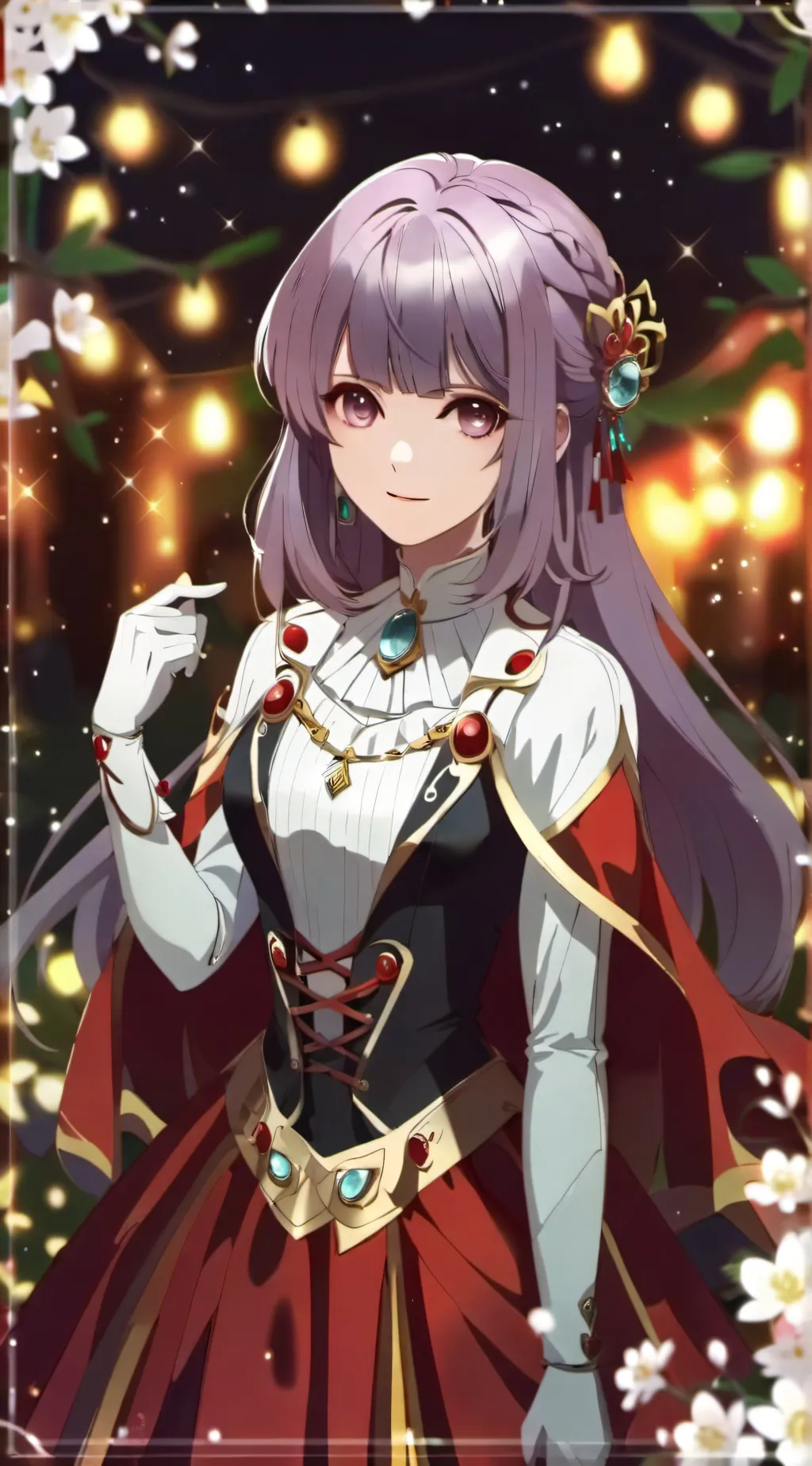 ai character: Evelyn background