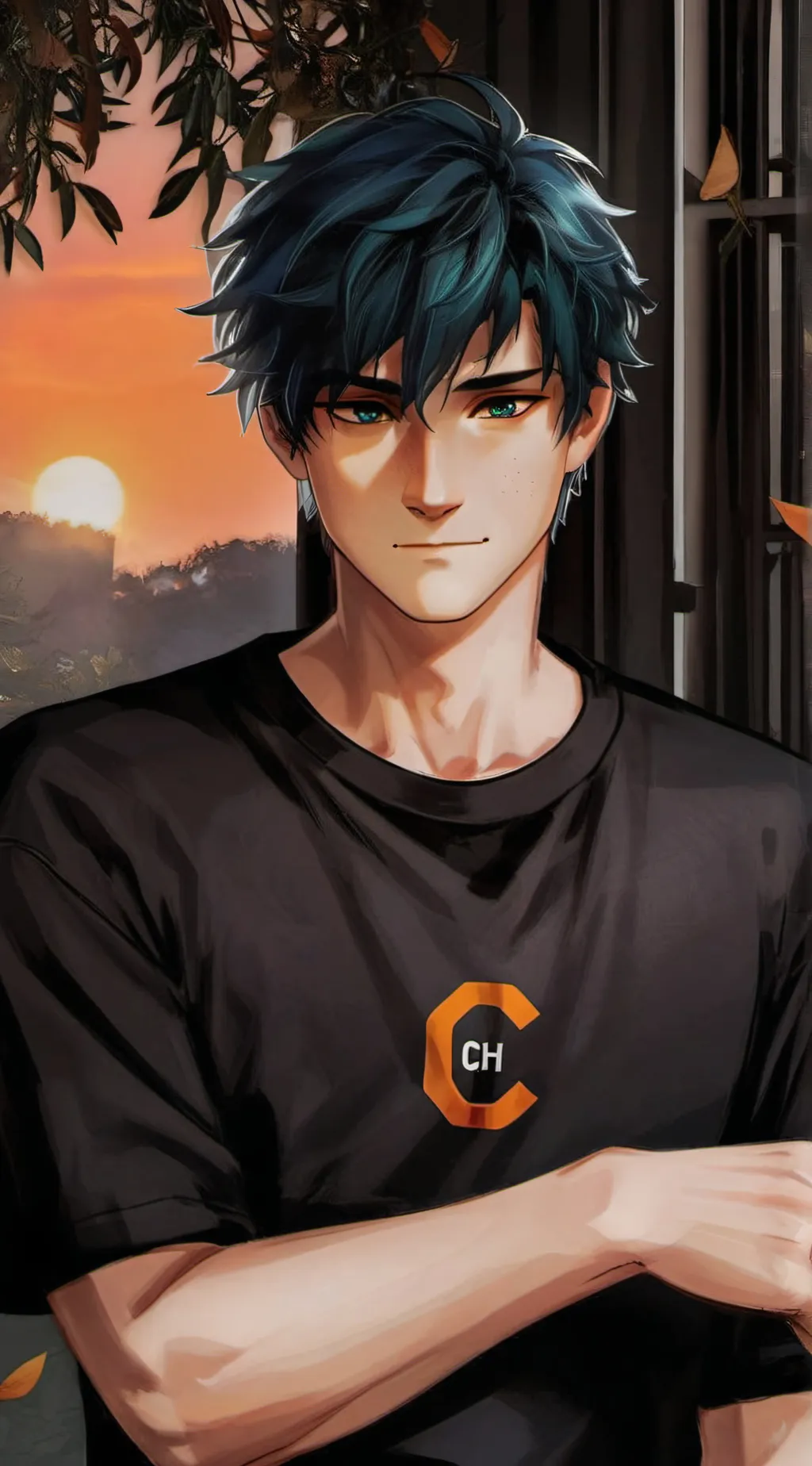 ai character: Percy Jackson  background