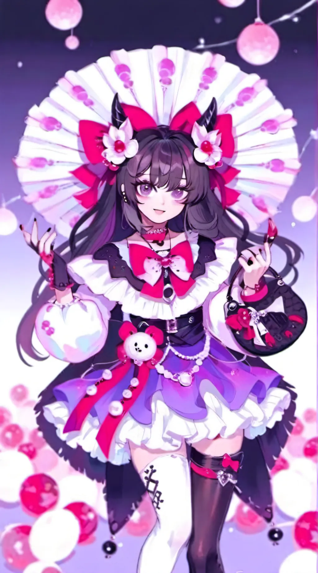 ai character: demonica background
