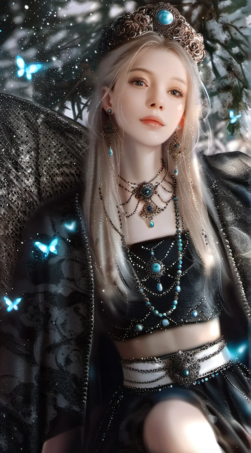 ai character: Hogwarts Valentine background