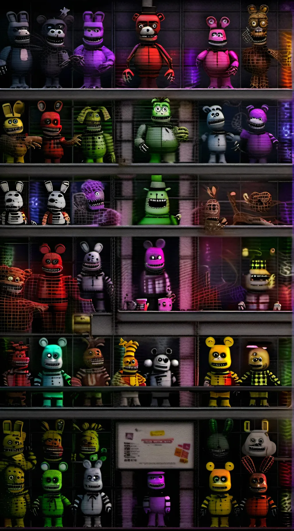 ai character: fnaf background