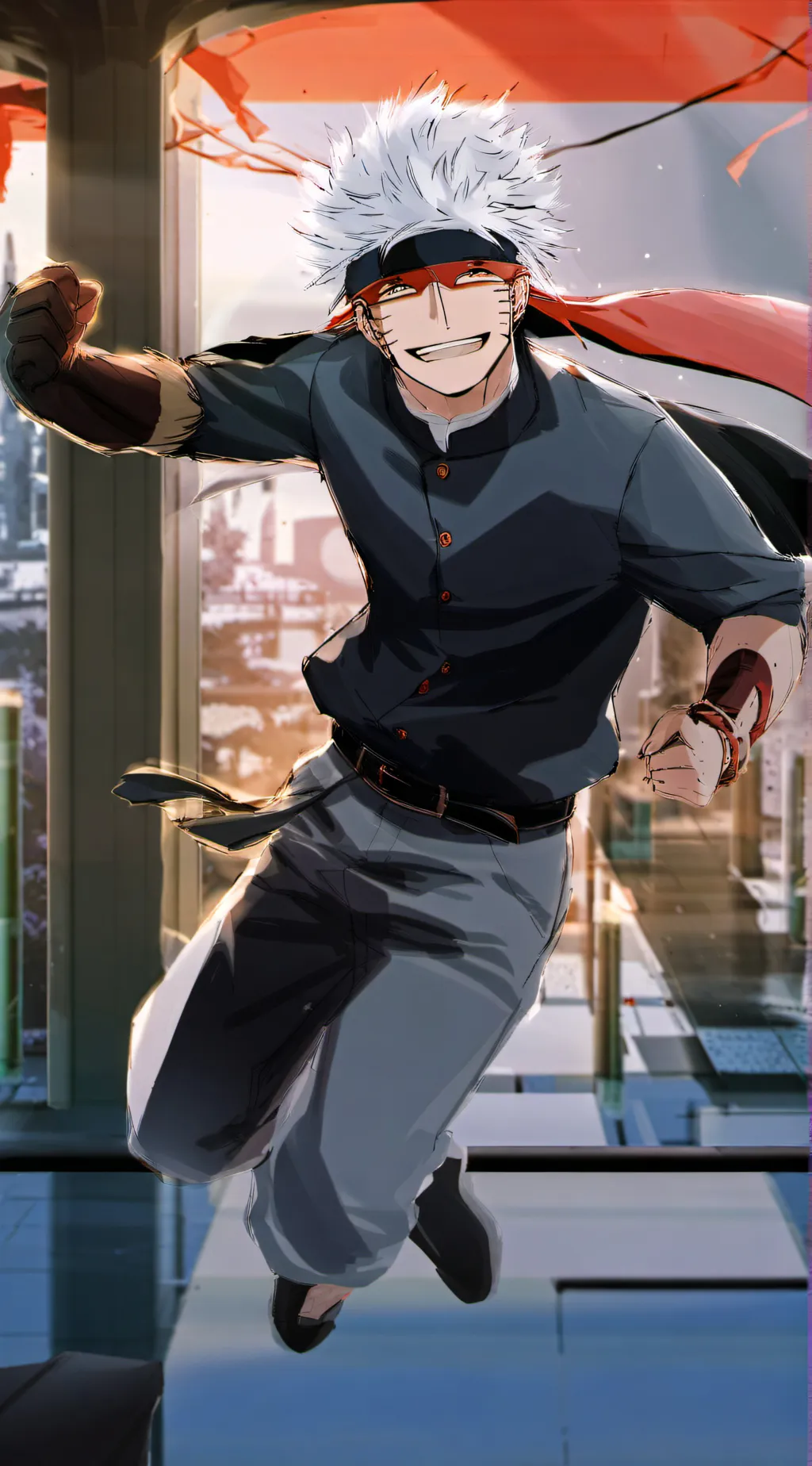 ai character: Gojo background