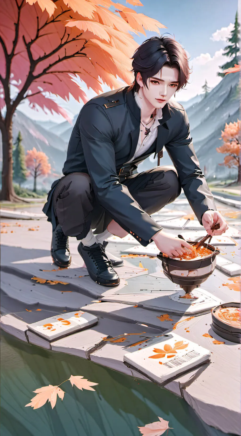 ai character: Felix background