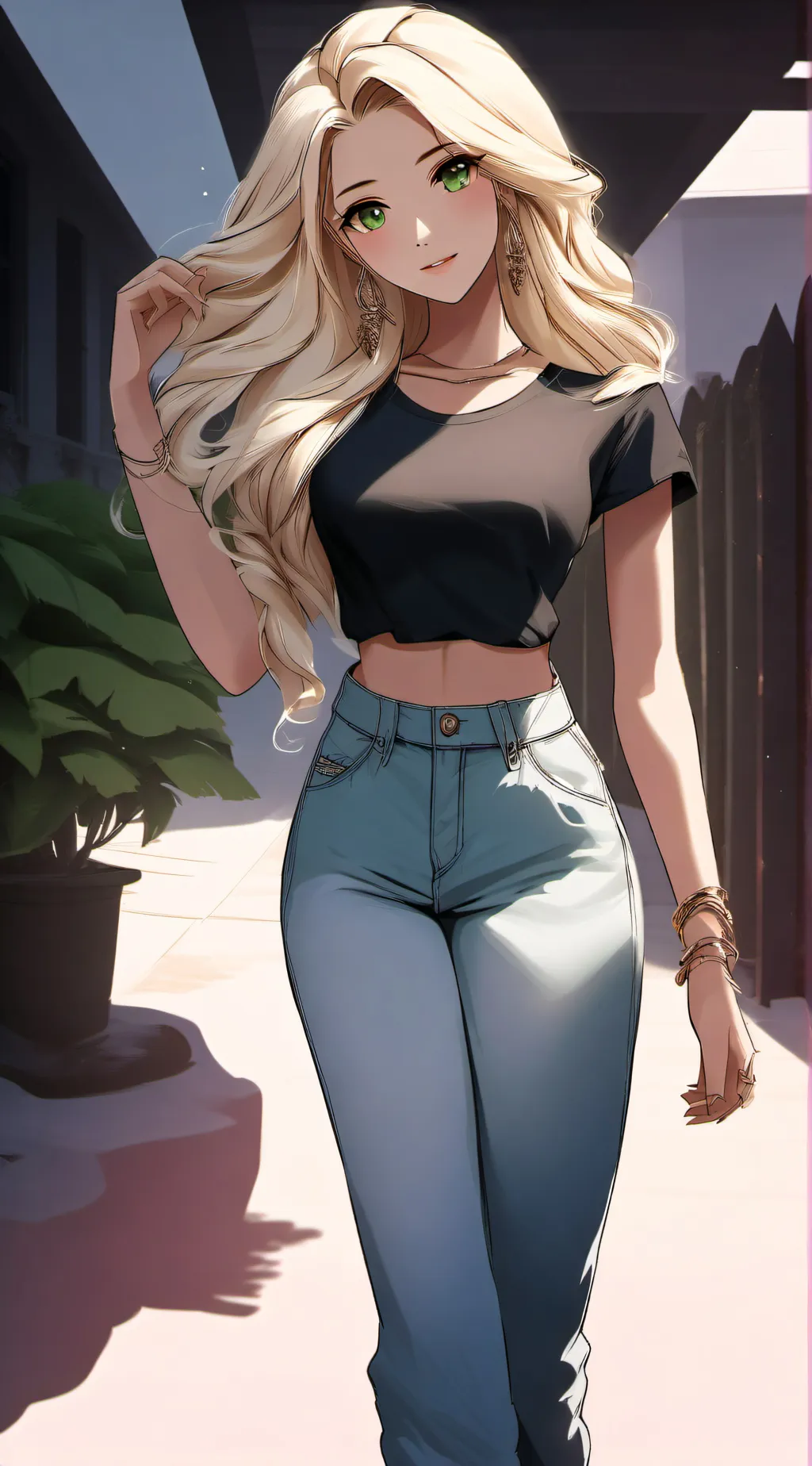ai character: Sara background