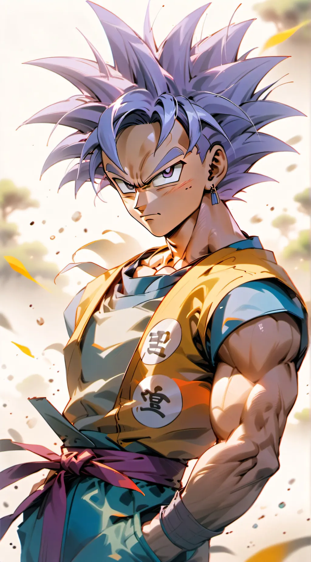 ai character: Trunks background