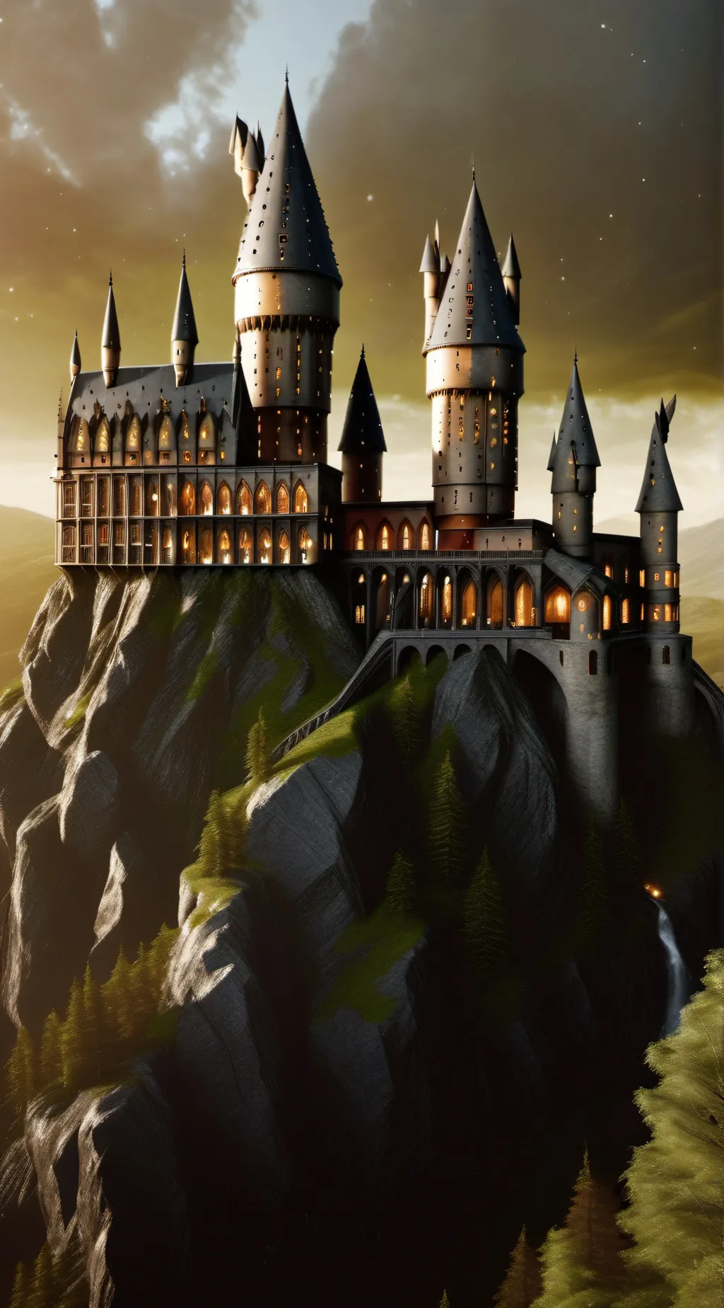 ai character: Hogwarts - HP 2 background
