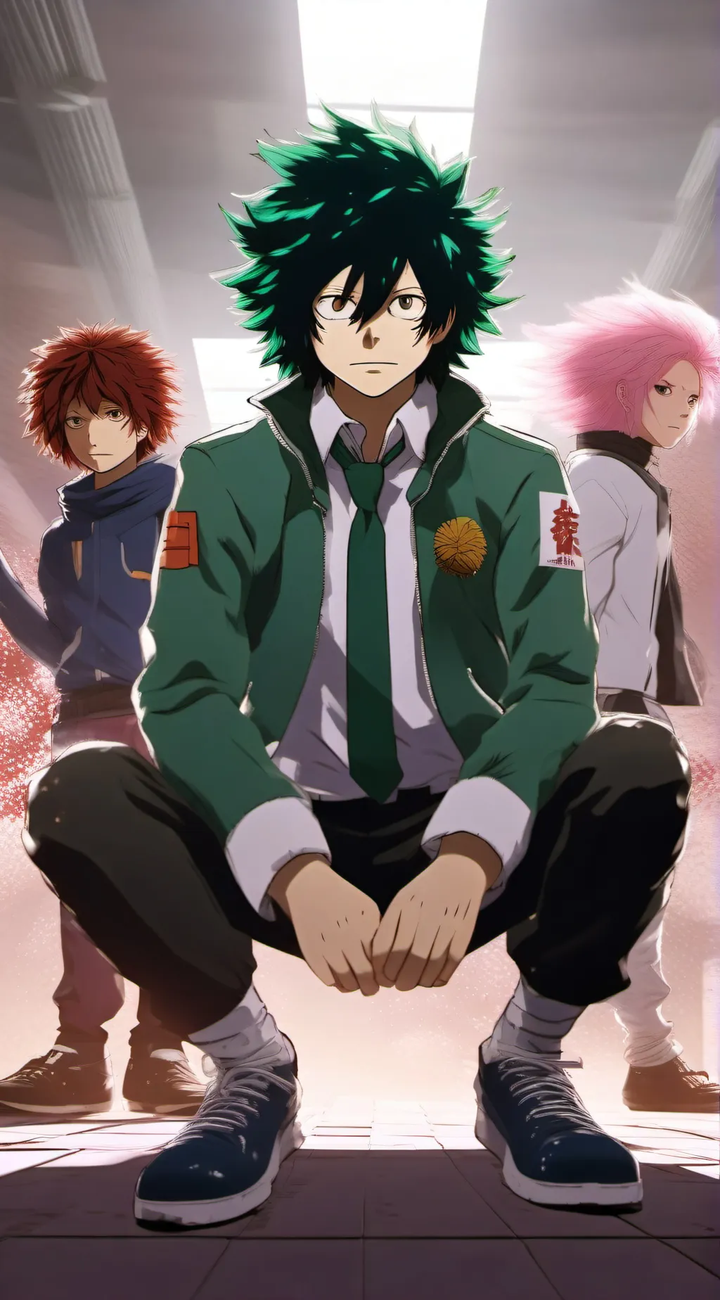 ai character: Mha background