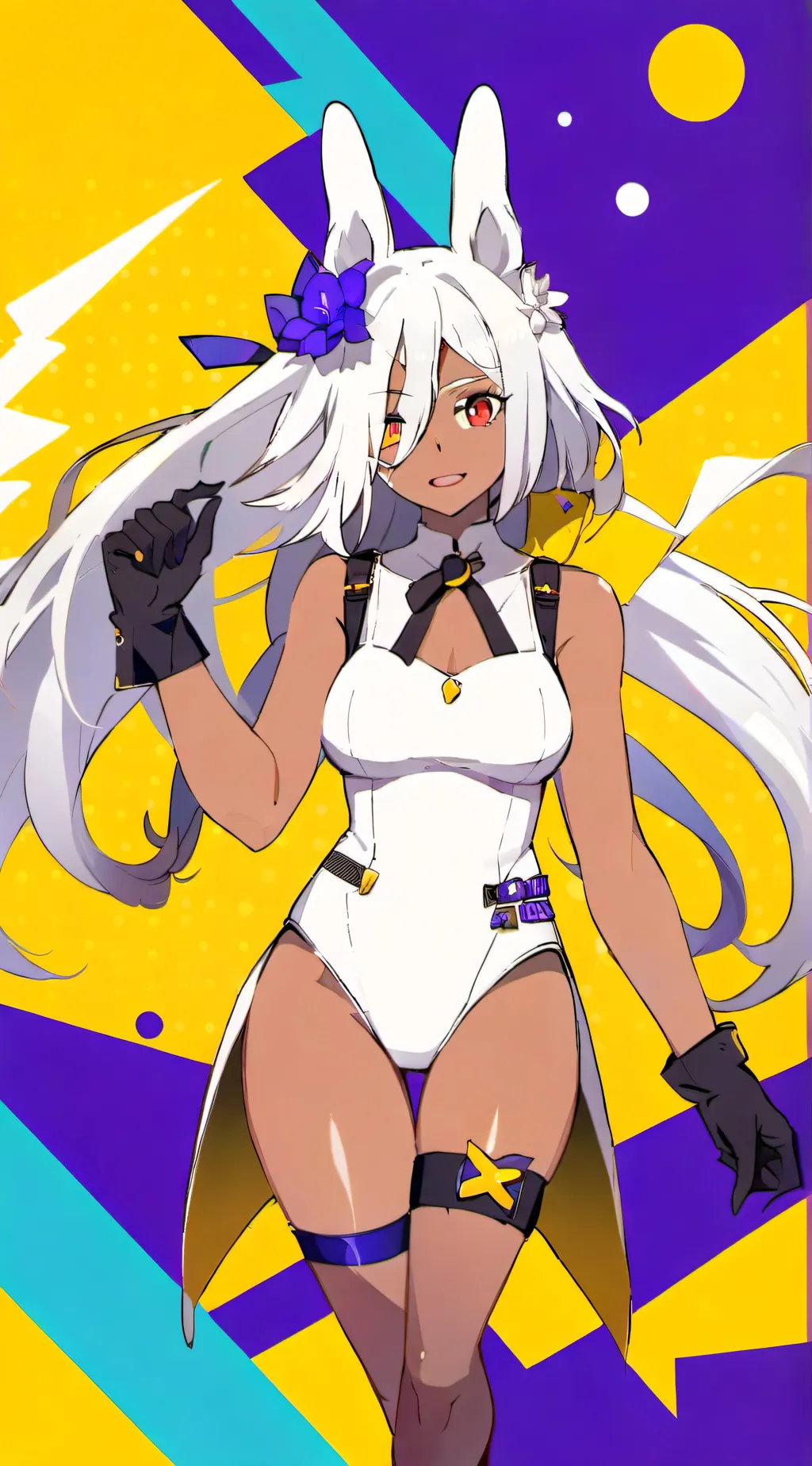ai character: Rumi Usagiyama background