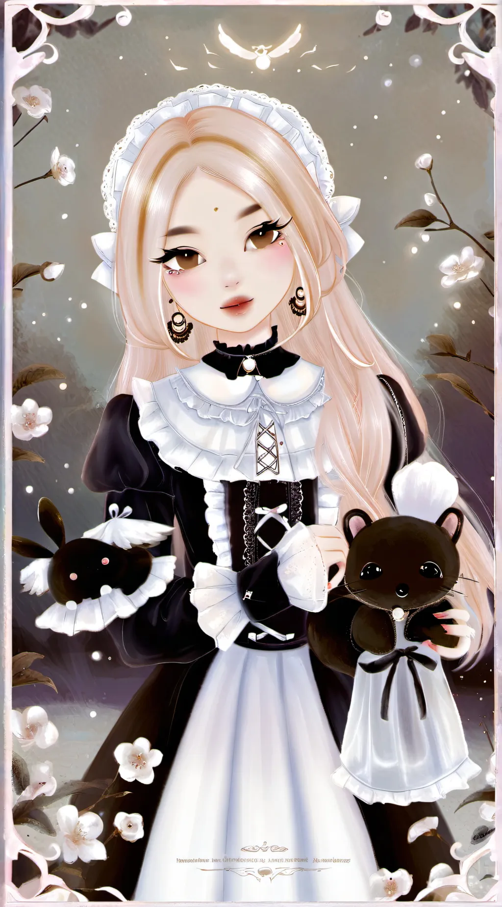 ai character: emily kocho vs muz background