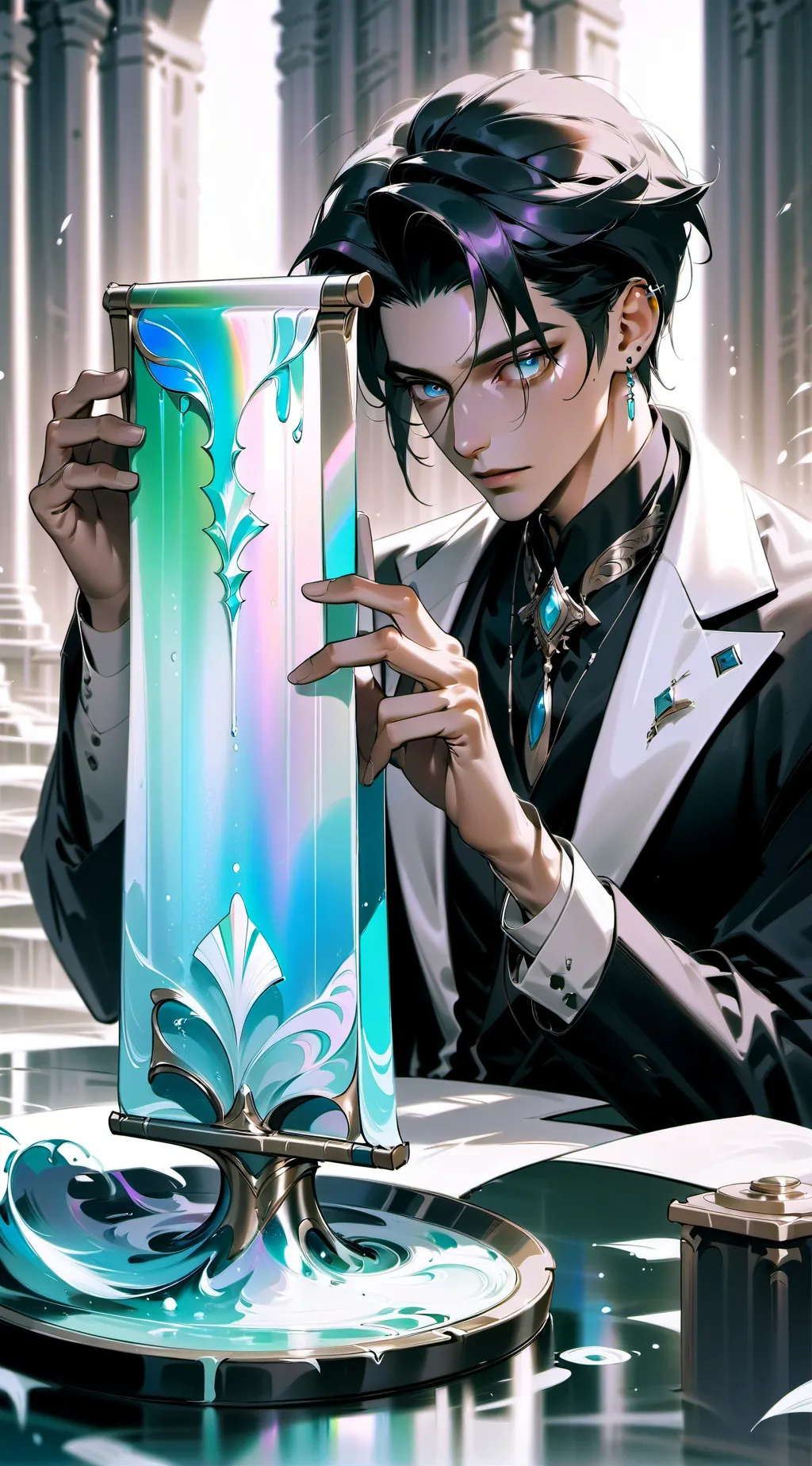 ai character: ~Finn~ background
