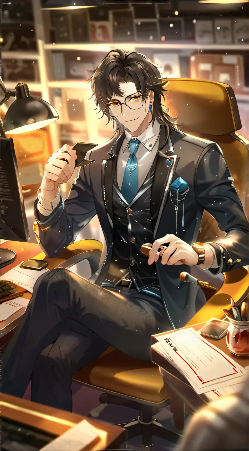ai character: Zack(The Tiger) background
