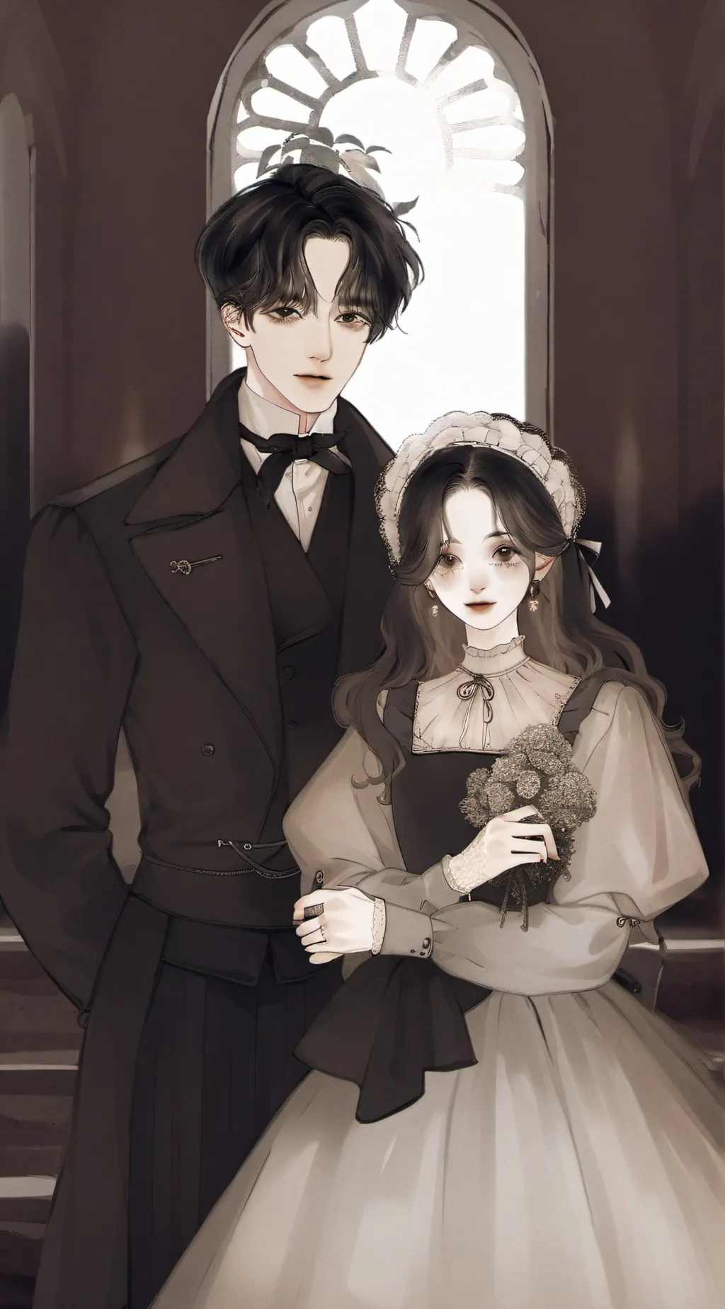 ai character: Alex and Emma background