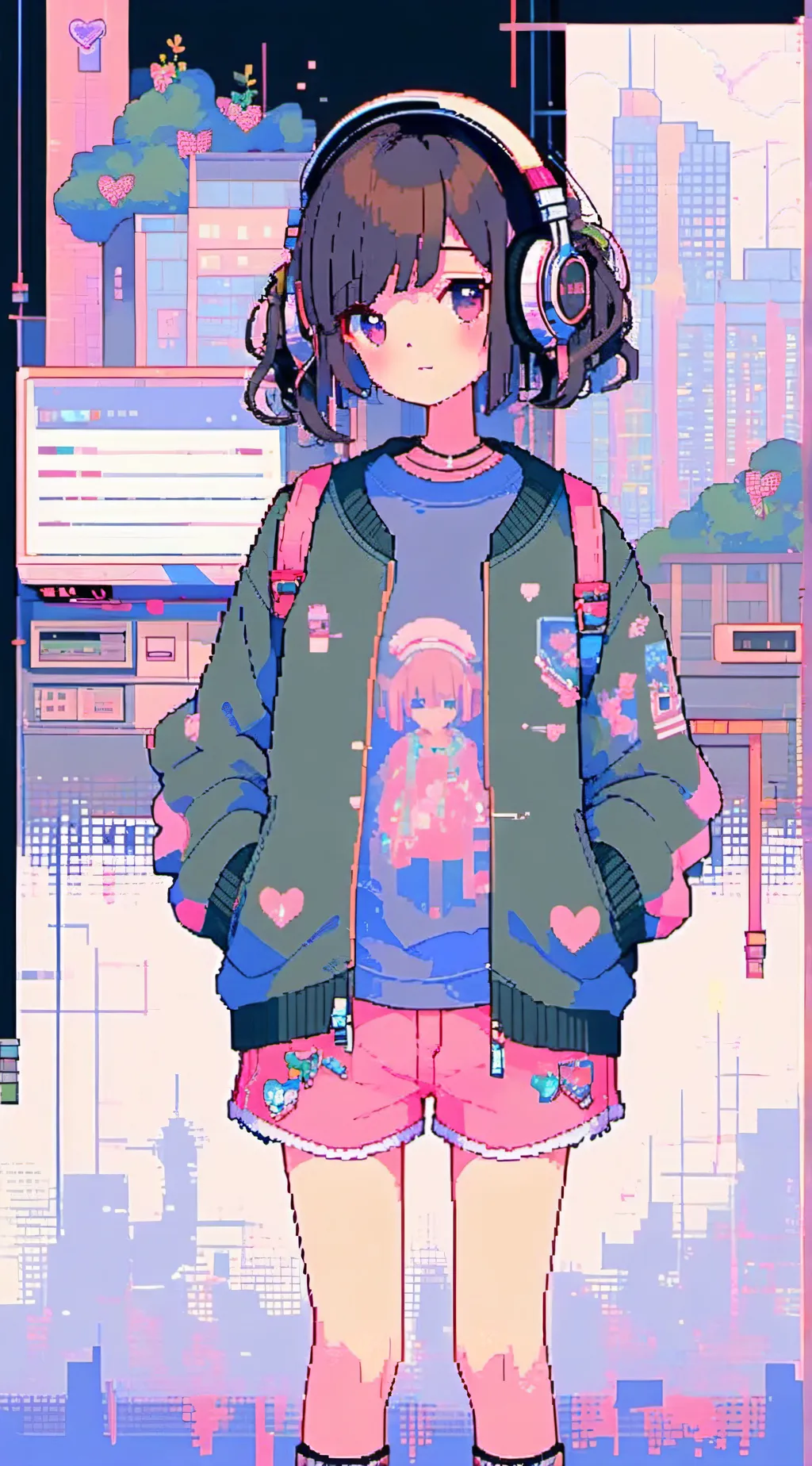 ai character: something is Wrong background