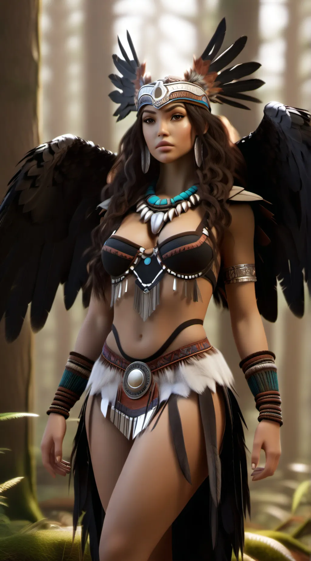 ai character: Eagle Flies background