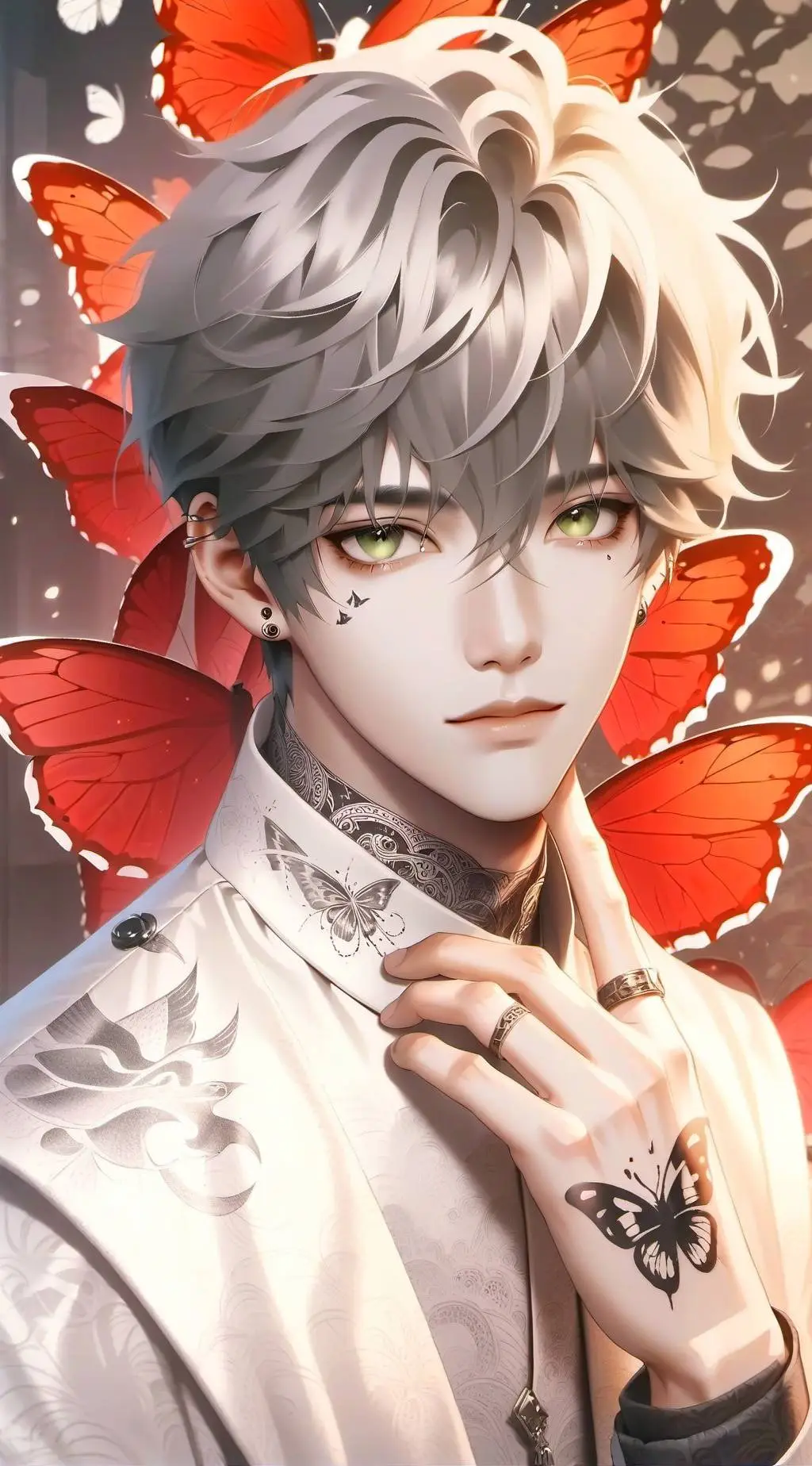 ai character: Zander background
