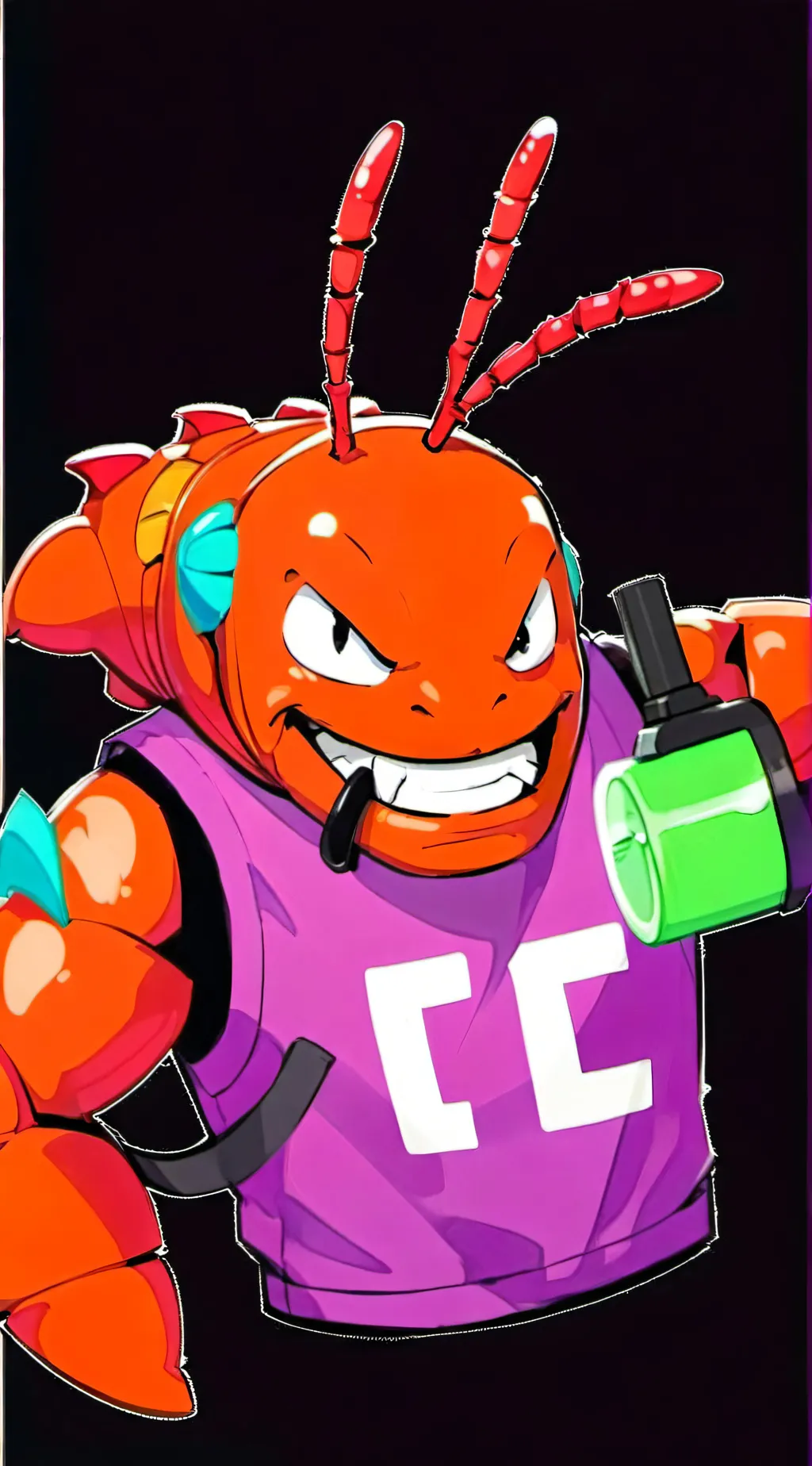 ai character: Clancy (brawl) background