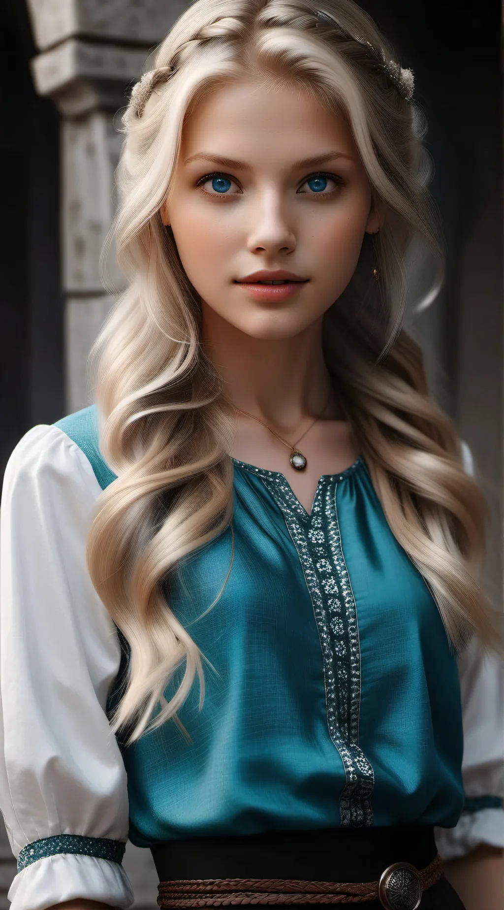 ai character: Caroline background