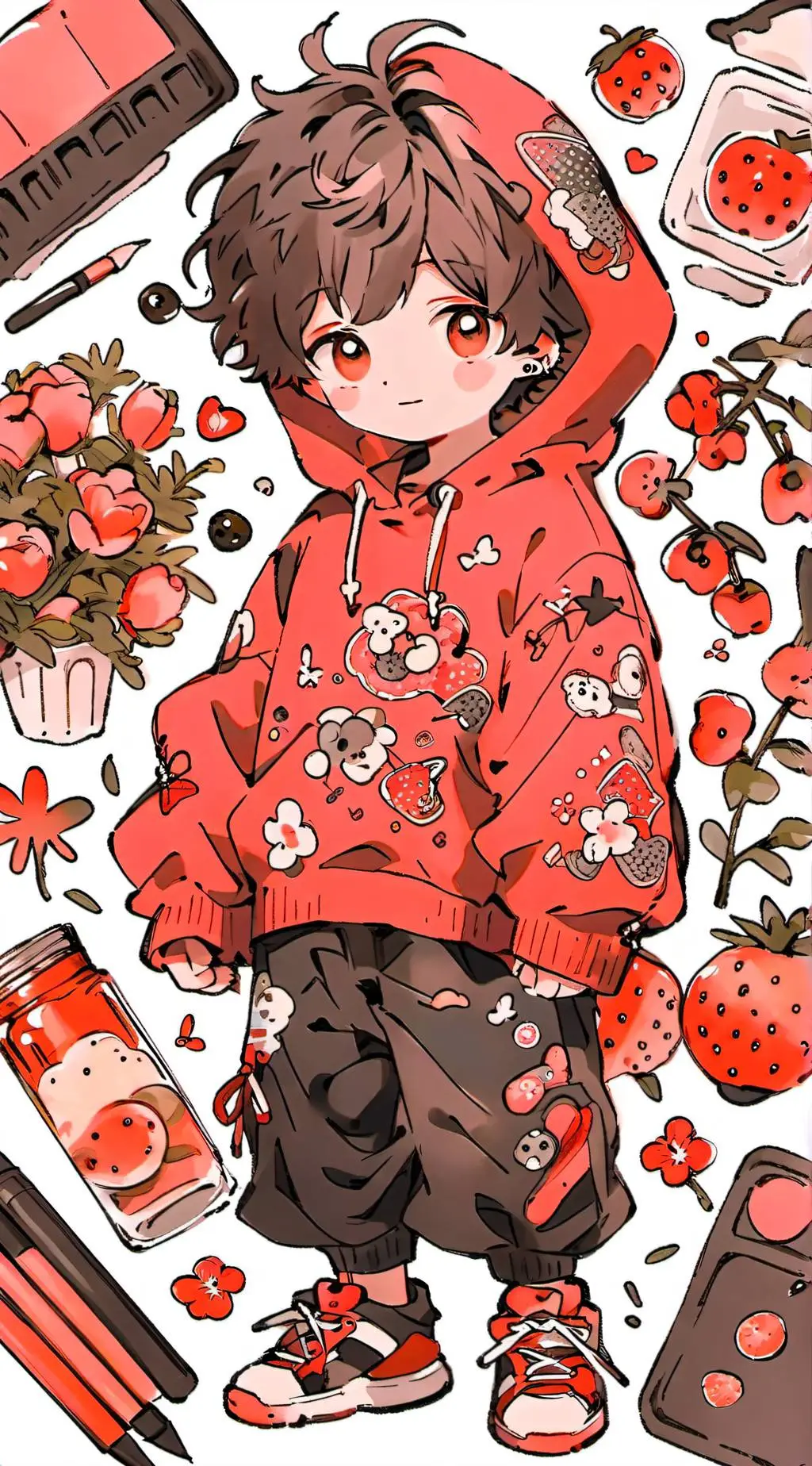 ai character: Asher  background