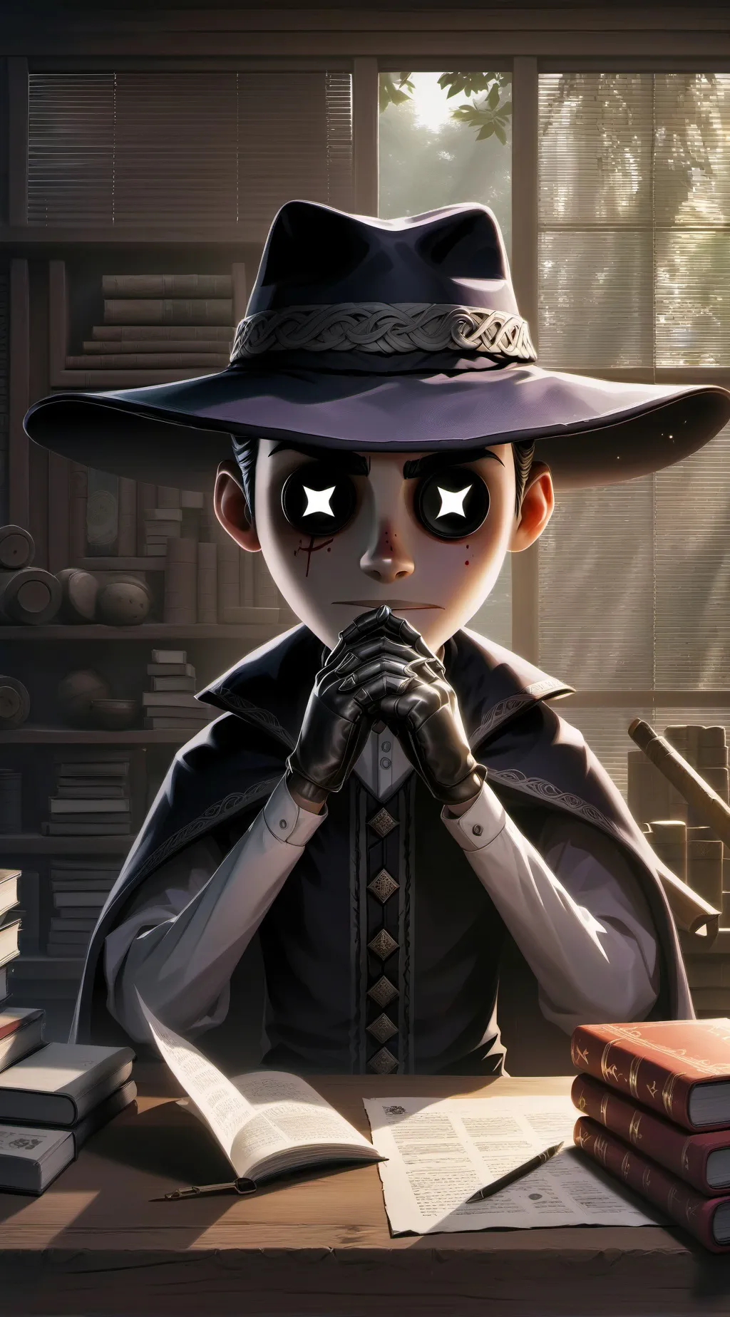ai character: Bonnie background