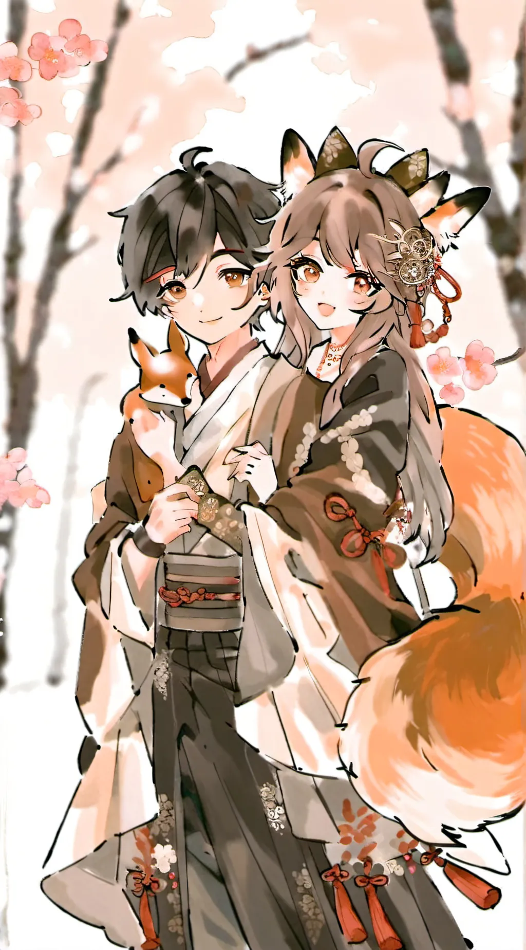 ai character: ds best friends background