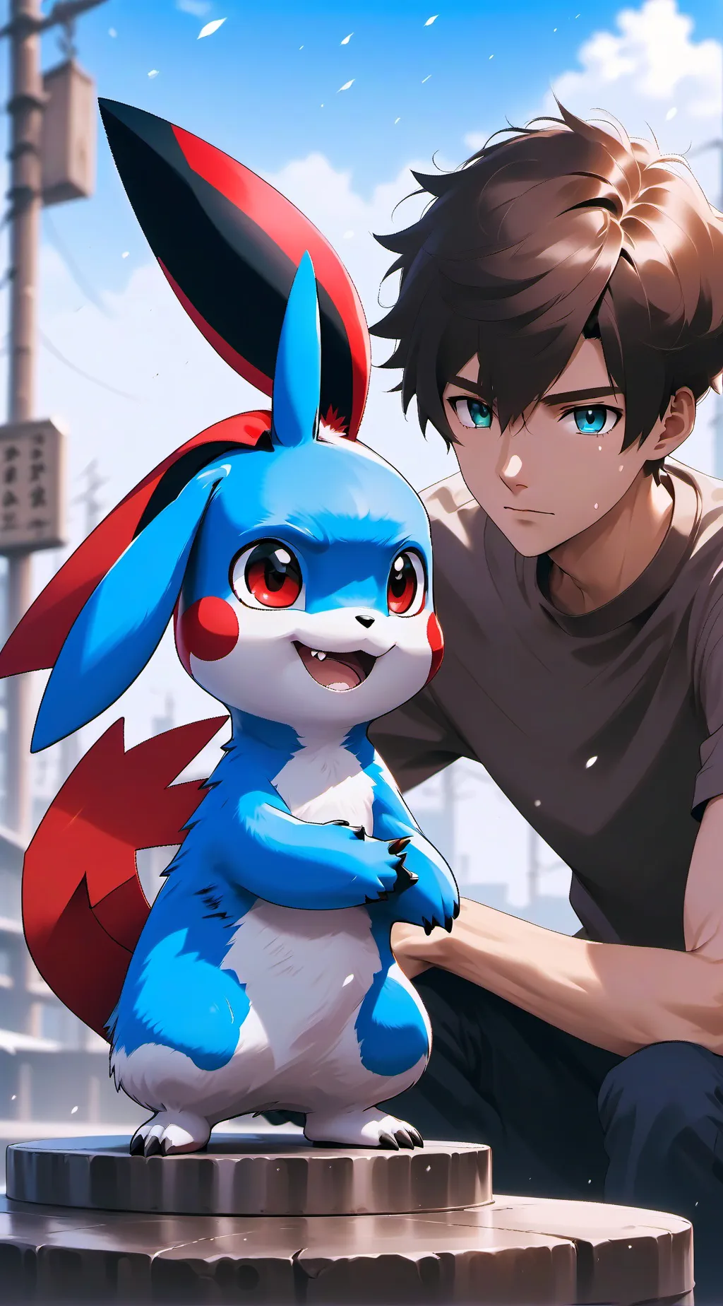 ai character: Nick background