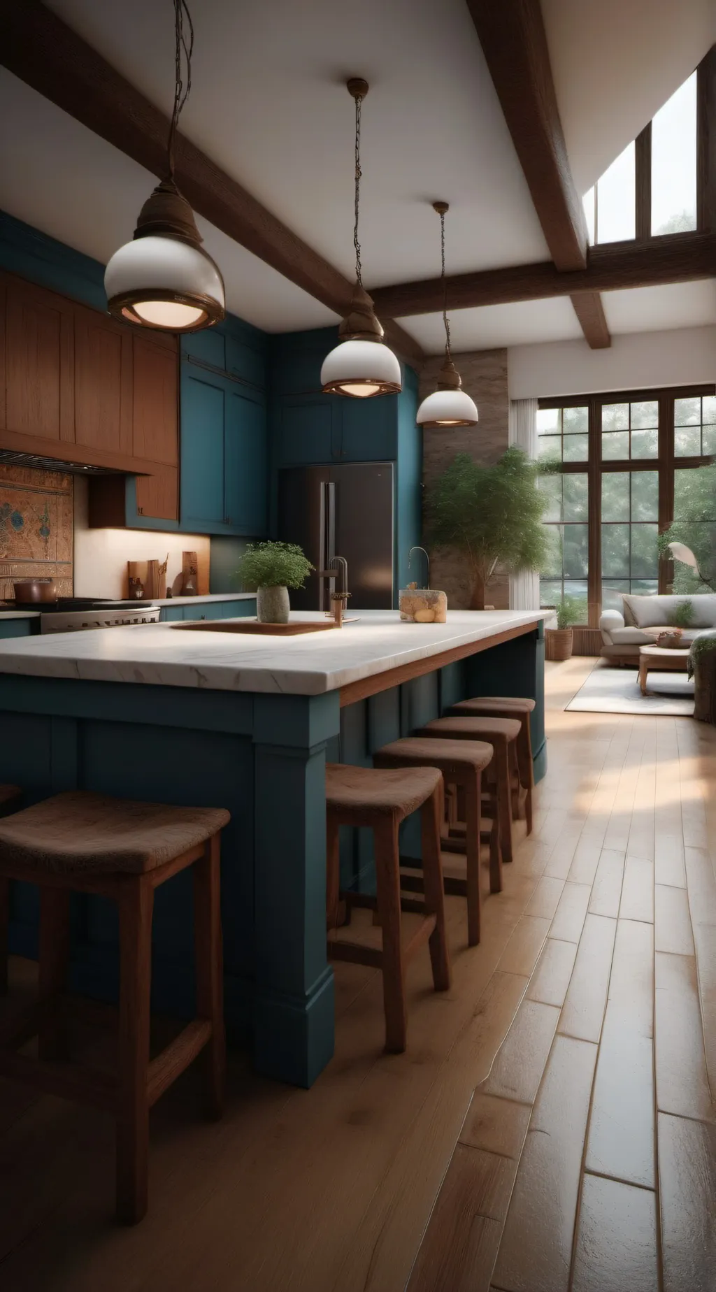 ai character: house background