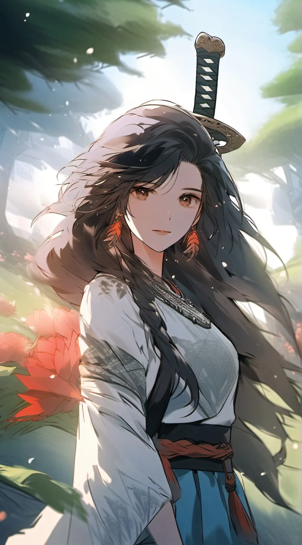 ai character: Ashley background