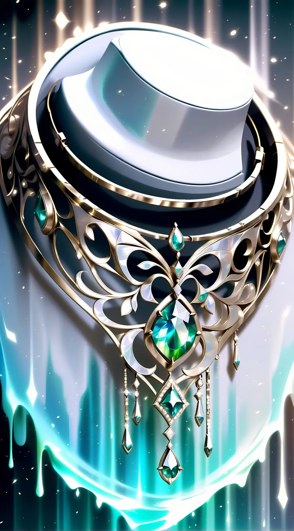 ai character: collar change background