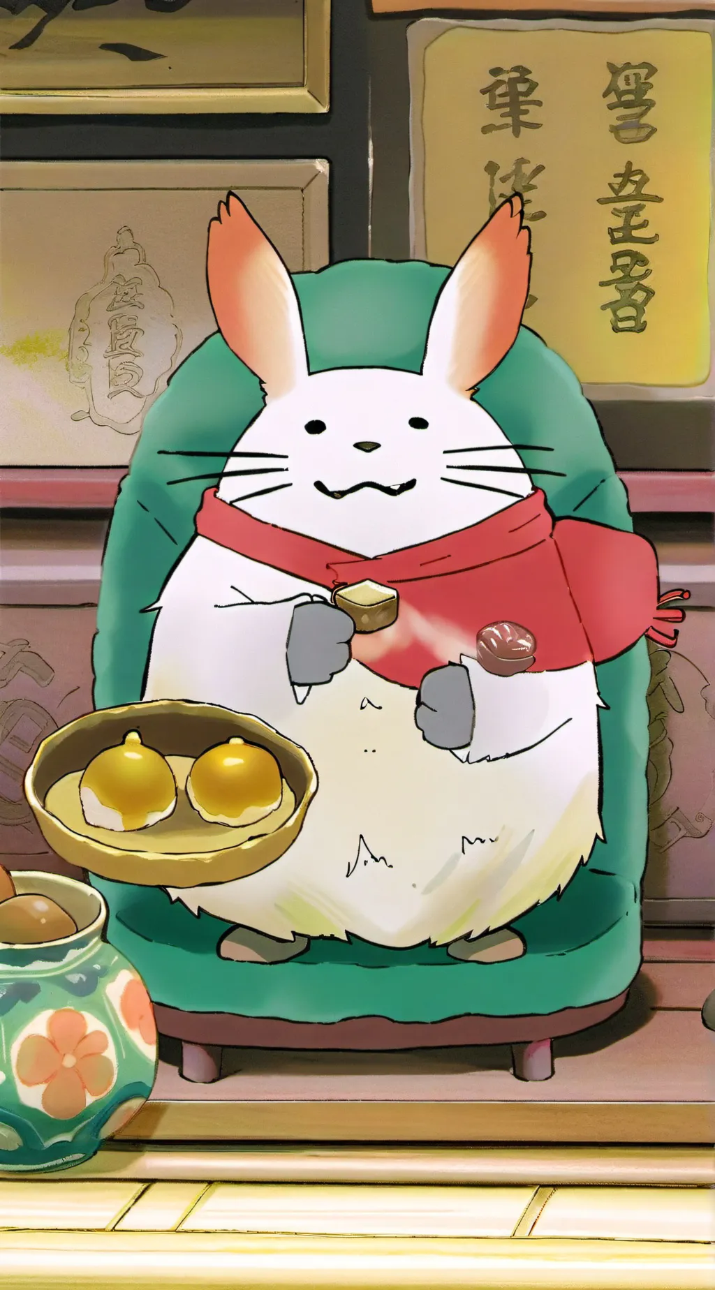 ai character: powichi background