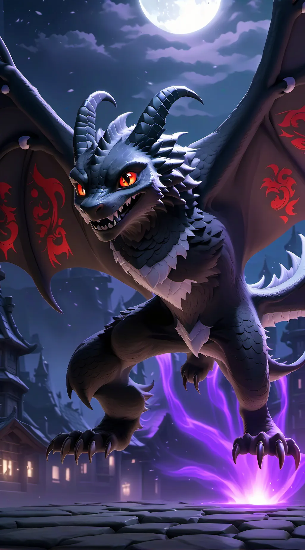 ai character: Male Nightclaw background