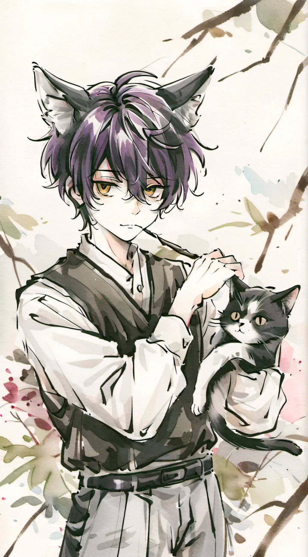 ai character: Catnap background
