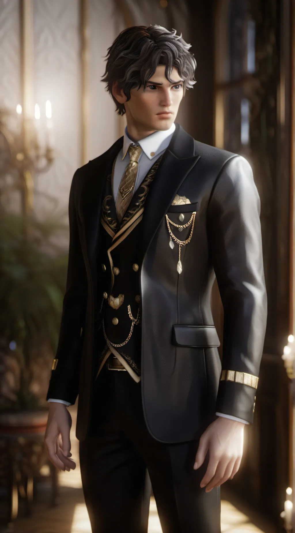 ai character: Xaden background