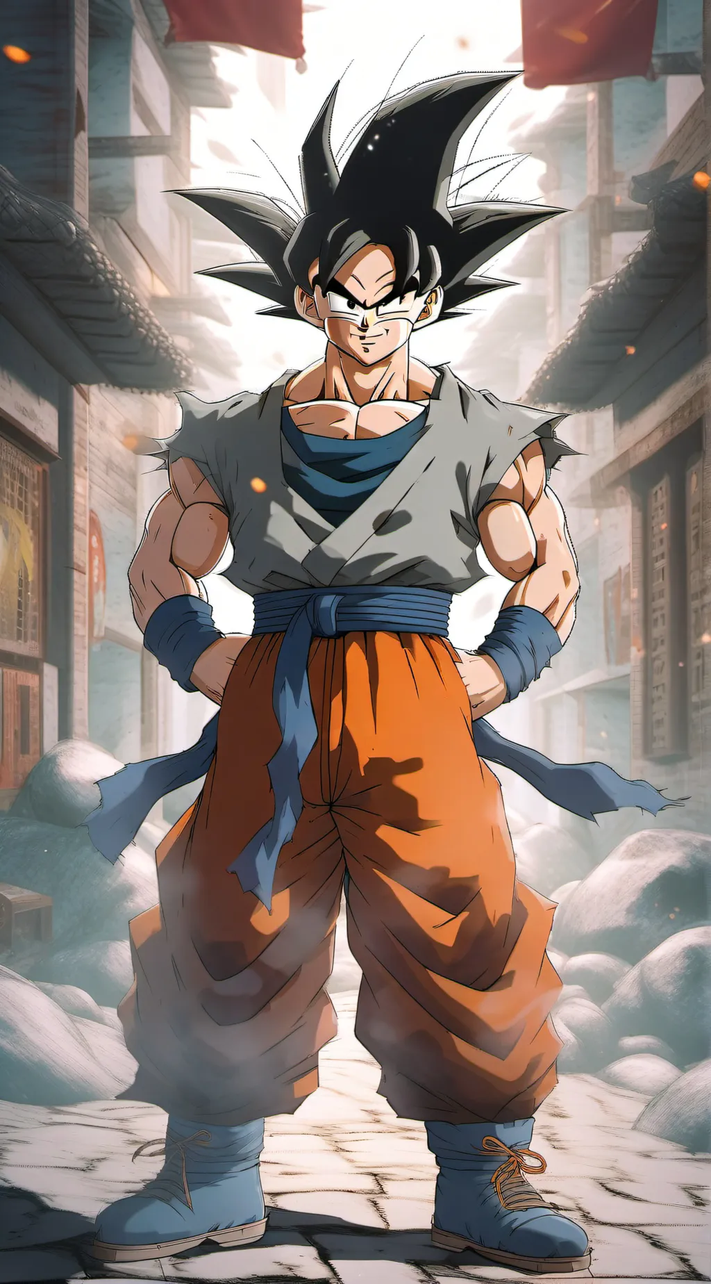 ai character: Goku background