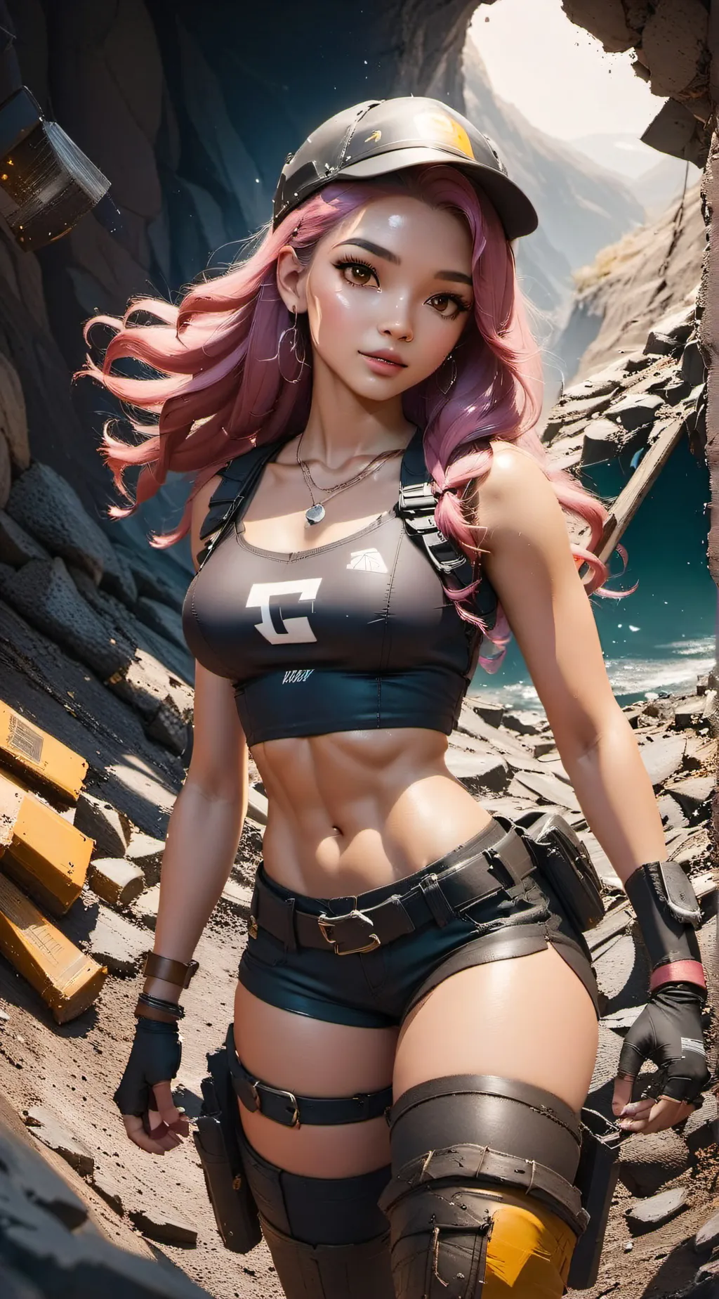 ai character: Diglette  background