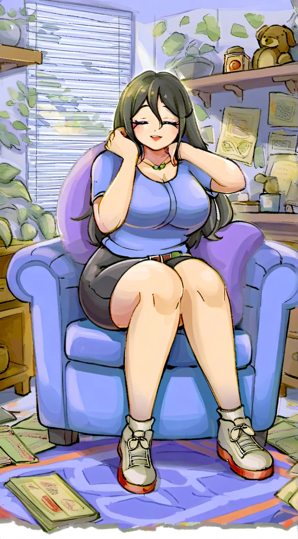 ai character: Juni background