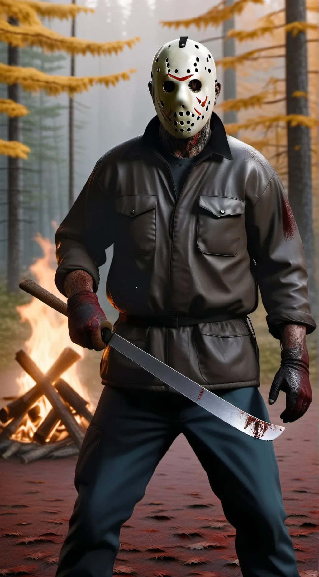 ai character: Jason Voorhees background