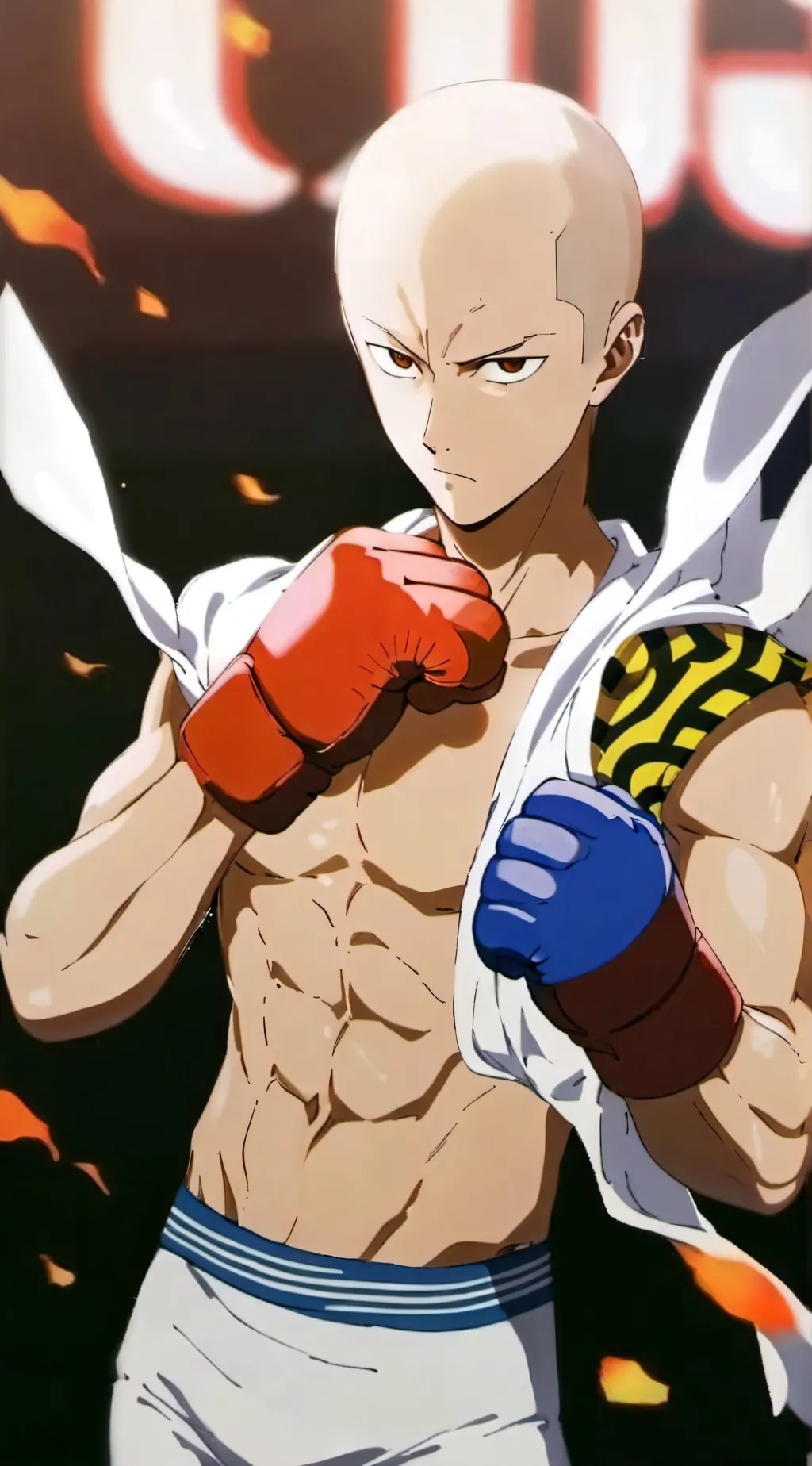ai character: one punch man background