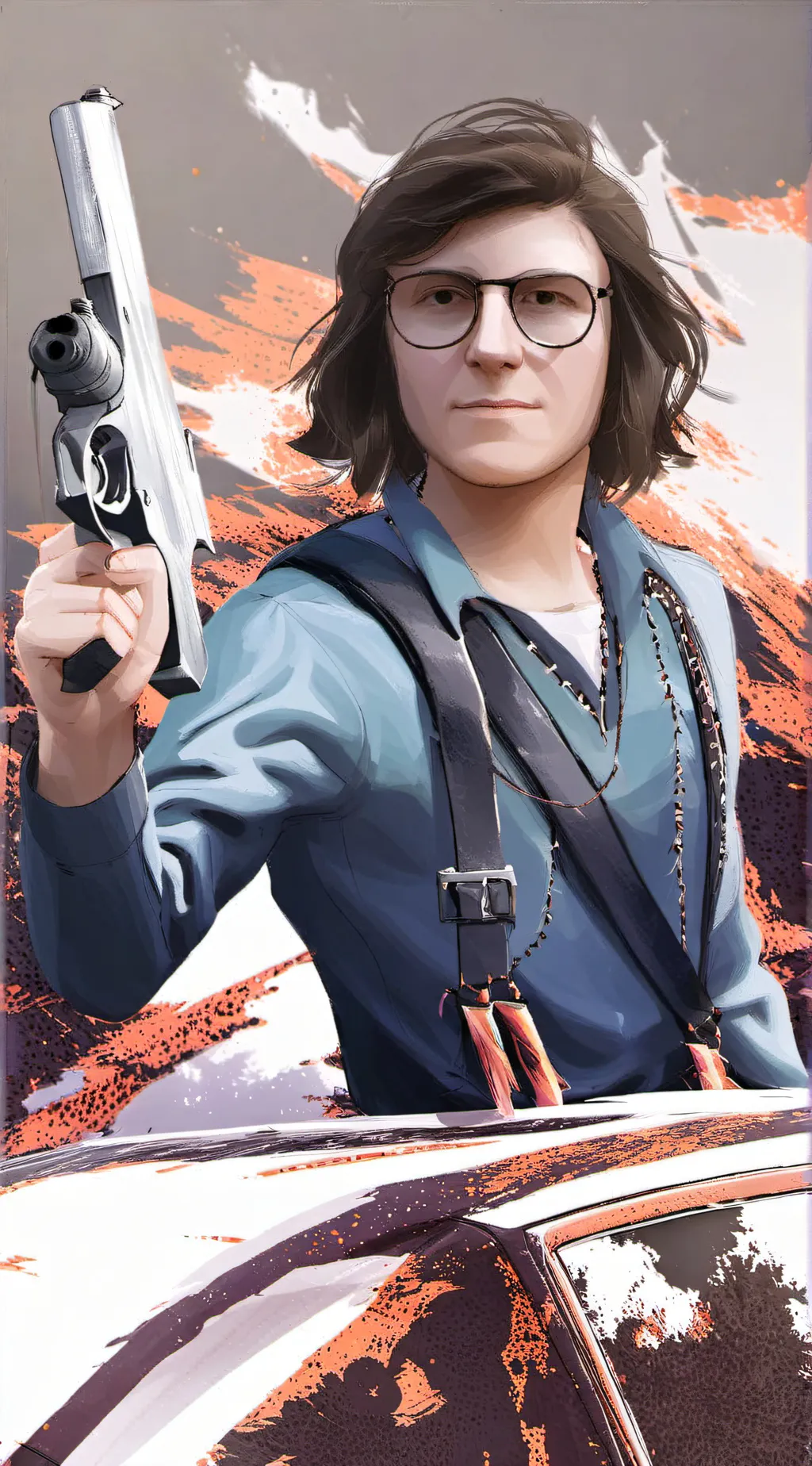 ai character: Quiet kid background