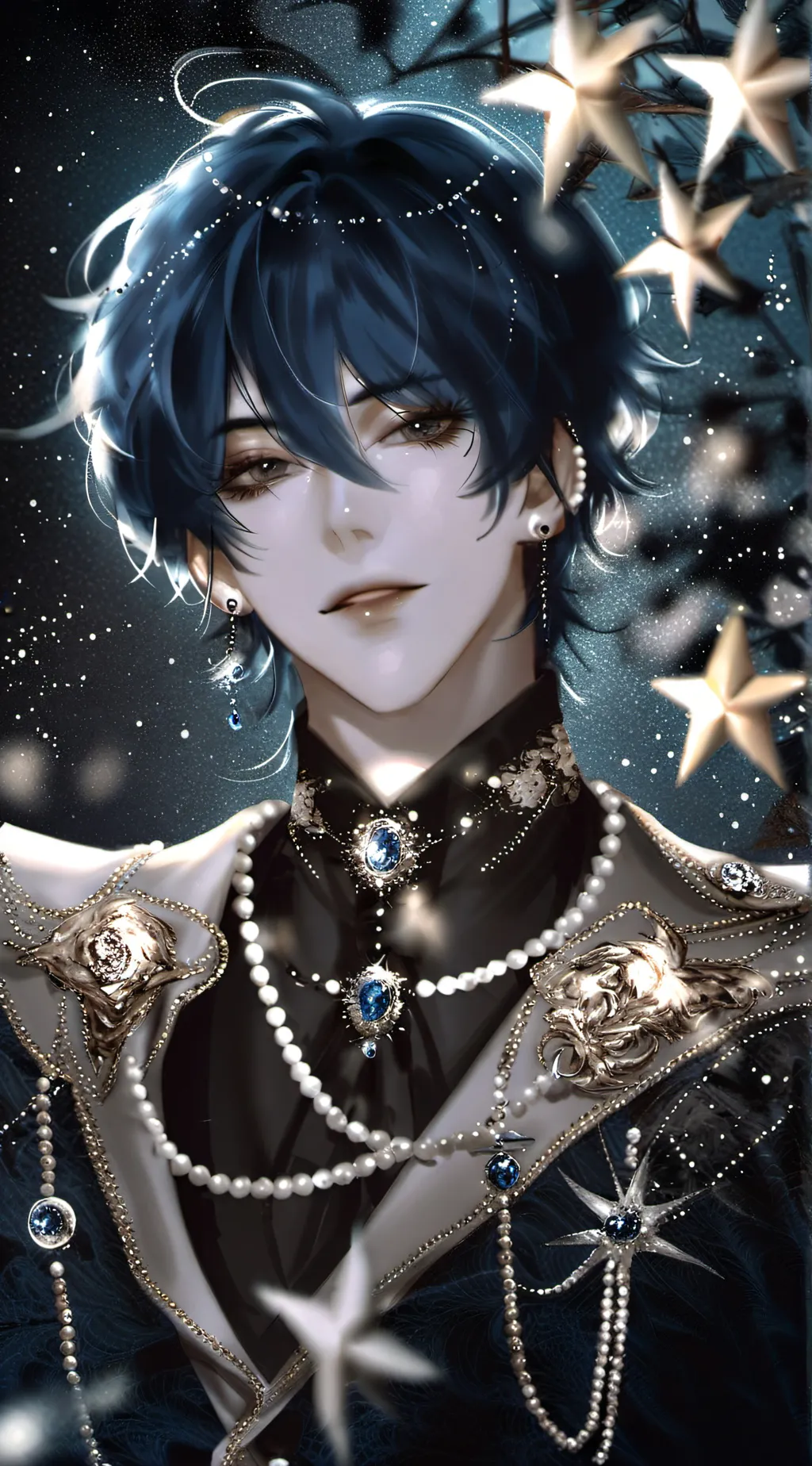 ai character: Light background