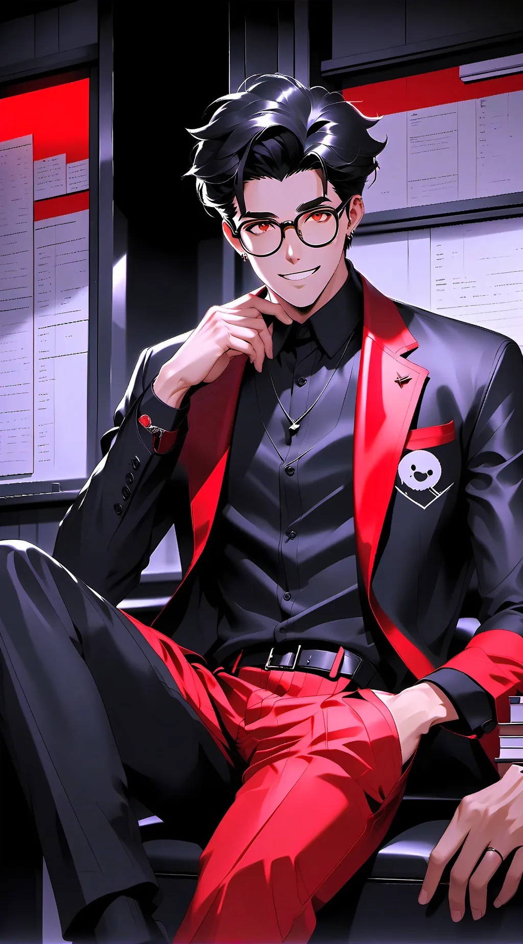 ai character: sam background